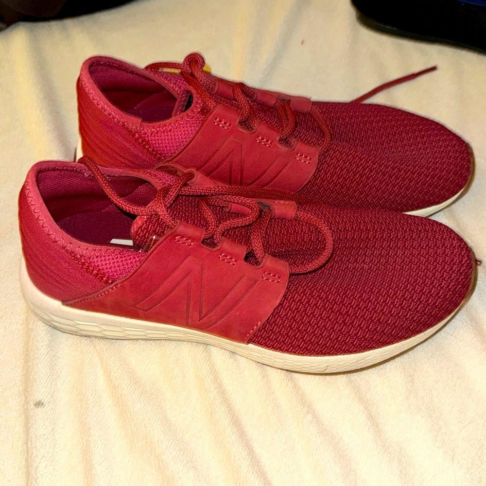 Size 9.5 Red Women’s New Balance Shoes